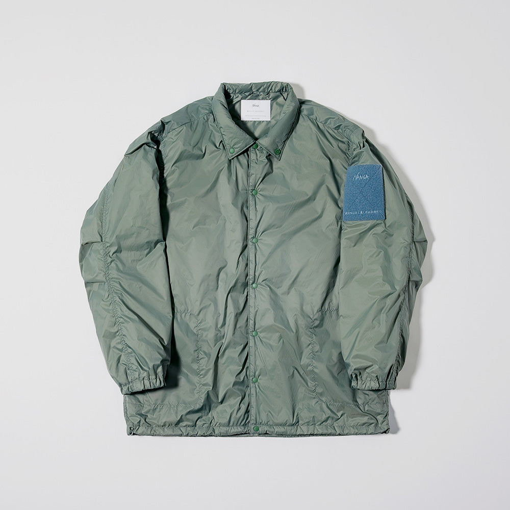 NANGA×MANUAL ALPHABET EQUIPMENT DOWN SNAP SHT – MANUAL