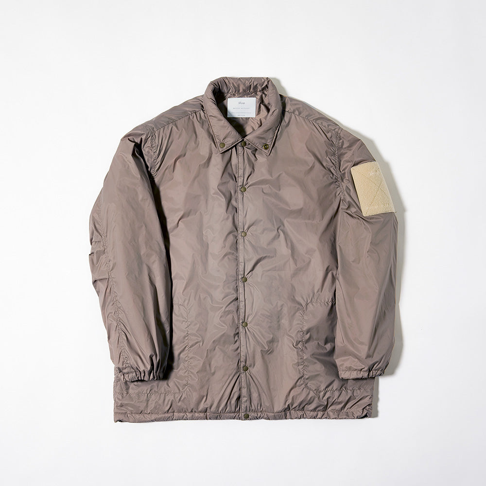 NANGA×MANUAL ALPHABET EQUIPMENT DOWN SNAP SHT – MANUAL