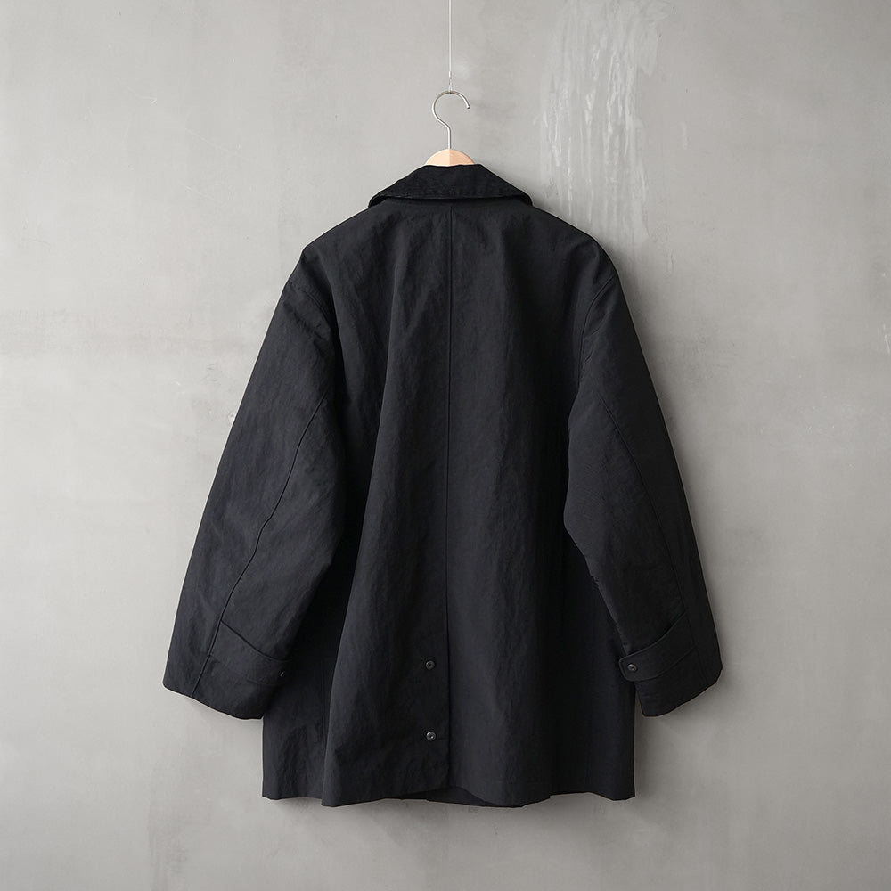 NYLON OX BAL COLLAR HALF COAT – MANUAL ALPHABET ONLINE STORE