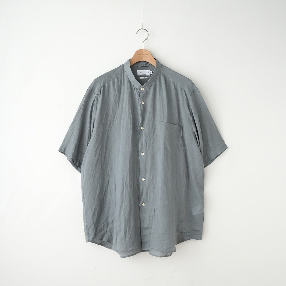60/1 LINEN CANVAS LOOSE FIT B/C SHIRTS – MANUAL ALPHABET ONLINE STORE