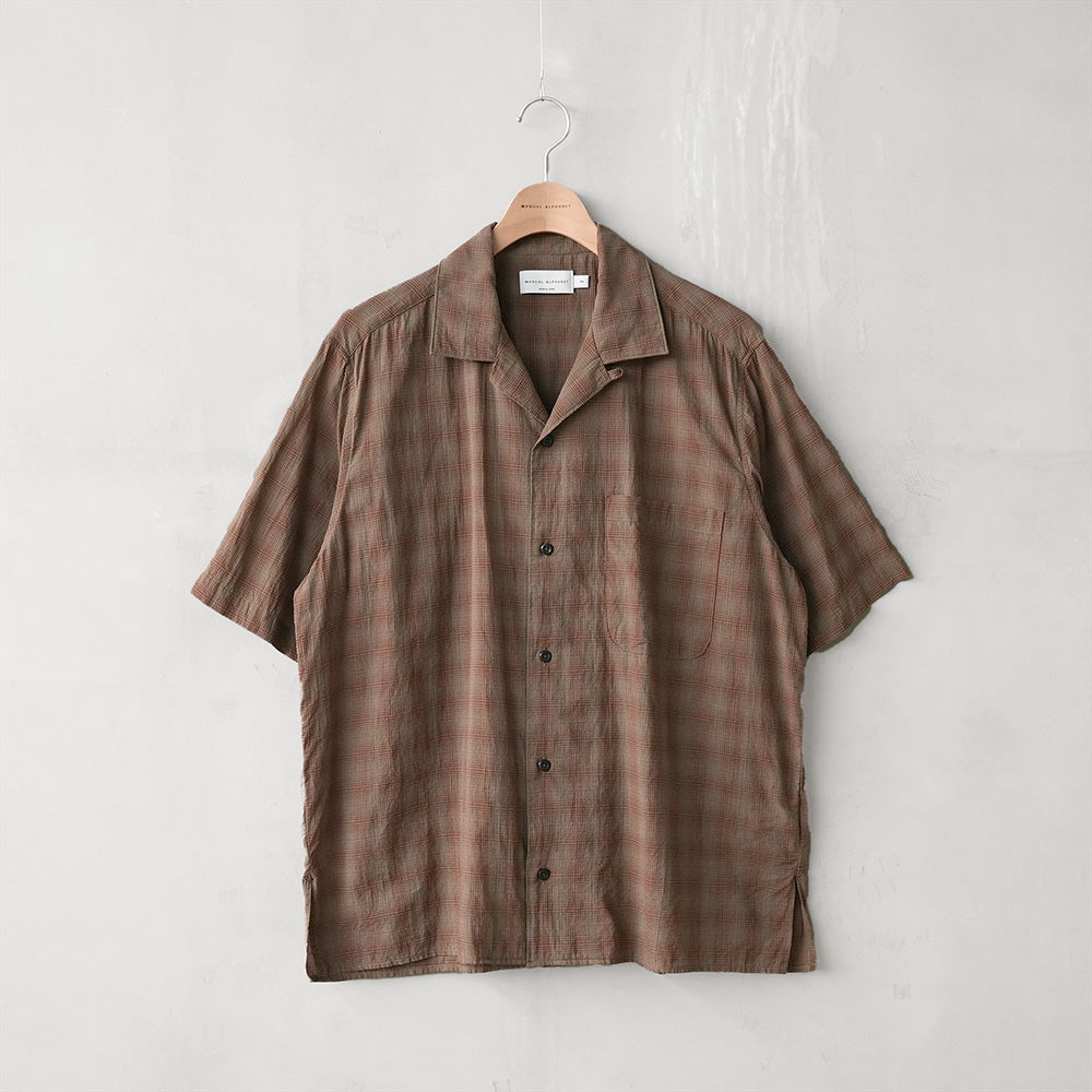 SRページです⭐︎ C/S LAWN S/S OPEN COLLAR SHIRTS – MANUAL ALPHABET ONLINE STORE