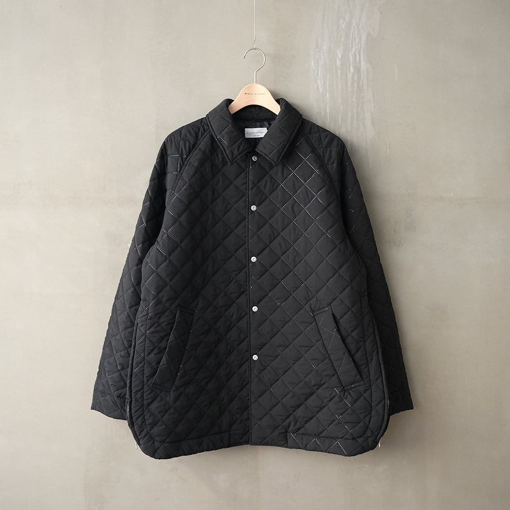 QUILTING SOUTEIN COLLAR JACKET – MANUAL ALPHABET ONLINE STORE