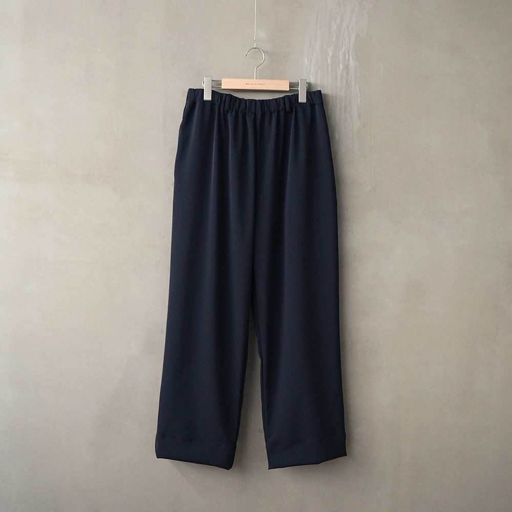PE TWILL JERSEY WIDE PANTS – MANUAL ALPHABET ONLINE STORE