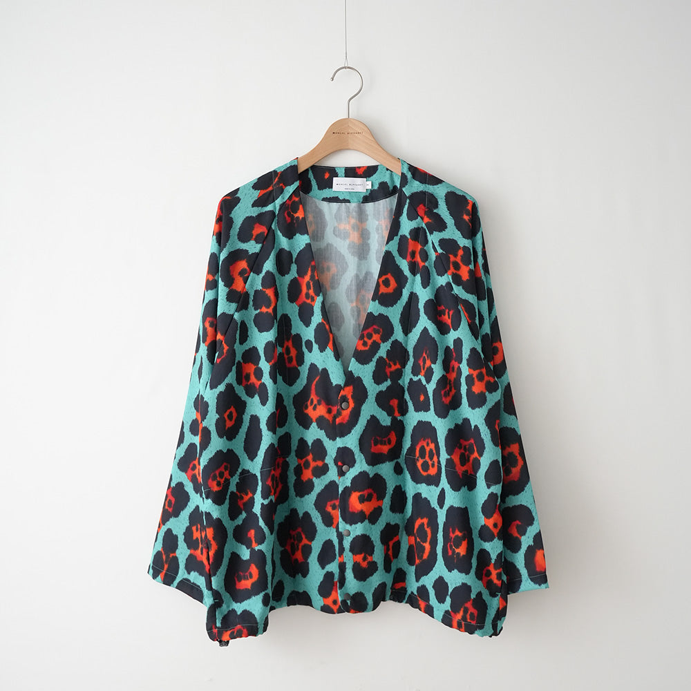 LEOPARD CARDIGAN – MANUAL ALPHABET ONLINE STORE