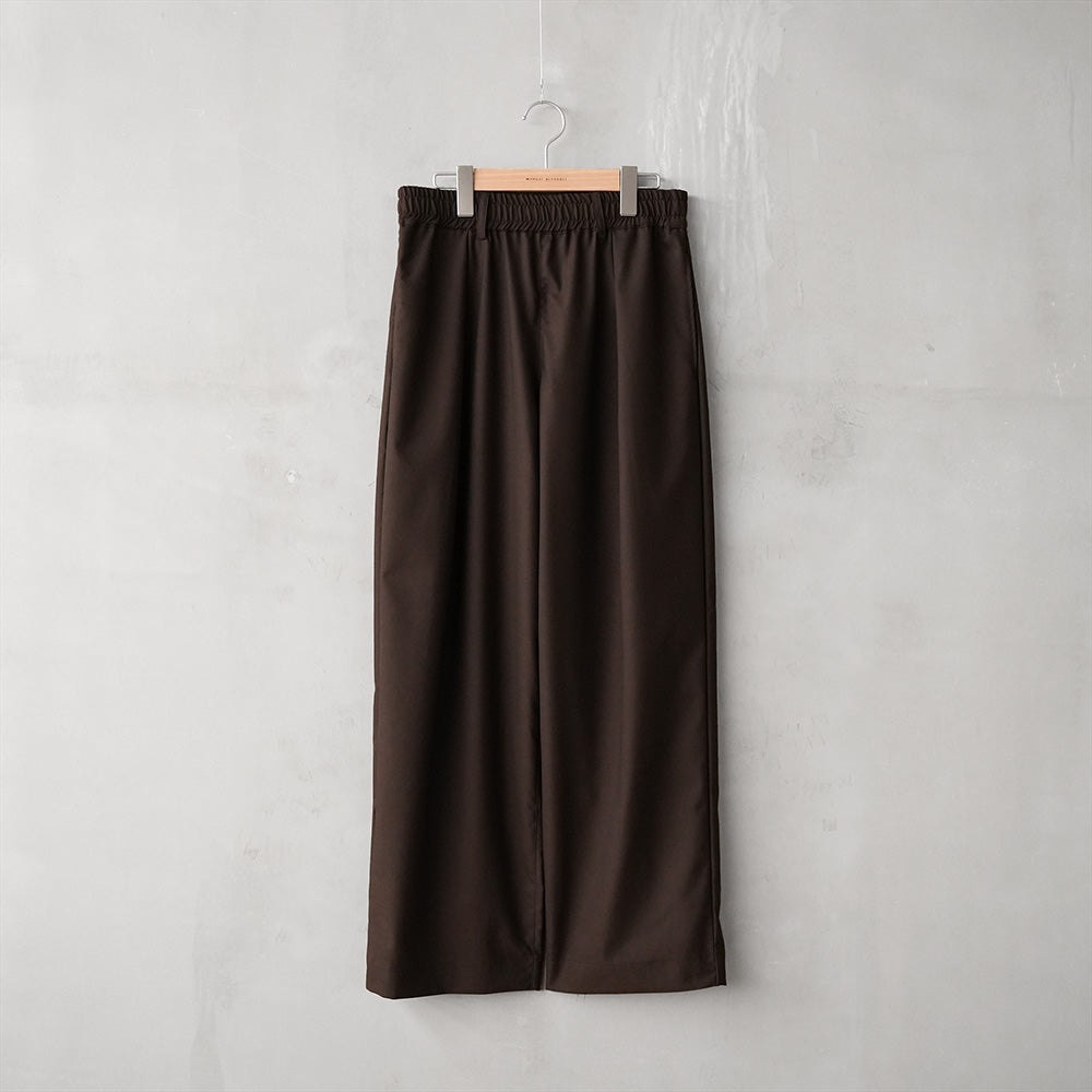 GREYカラー追加入荷】T/W/R TROPICAL TUCK WIDE PANTS – MANUAL