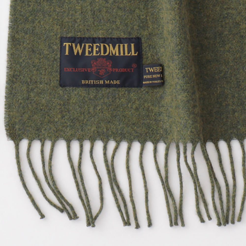 TWEEDMILL Lambswool Muffler – MANUAL ALPHABET ONLINE STORE