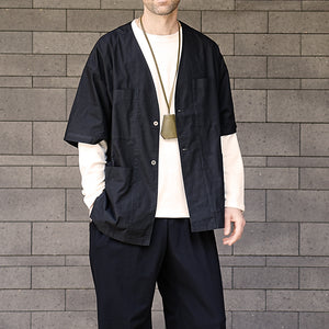 O/D TYP FATIGUE CARDIGAN