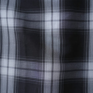 T/C VOILE LAWN CHECK WIDE SHT