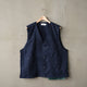 WRINKLE WASHER POPLIN VEST