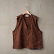 WRINKLE WASHER POPLIN VEST
