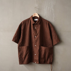 WRINKLE WASHER POPLIN WIDE SHT