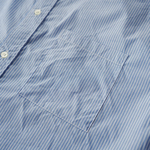 FUNCTION T/C OVERLONG STRIPE SHIRTS