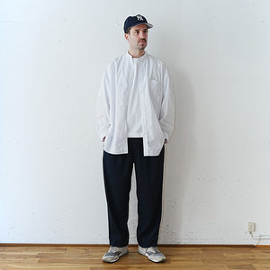 FUNCTION T/C OVERLONG STRIPE SHIRTS