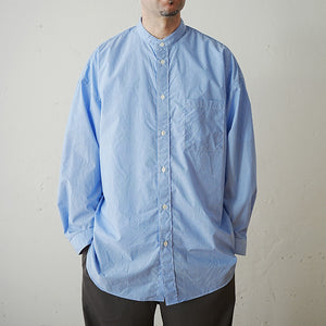 FUNCTION T/C OVERLONG STRIPE SHIRTS