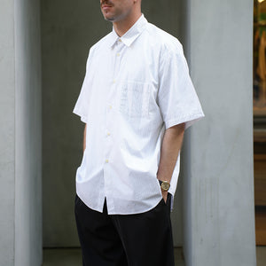 50/1 STRIPE LOOSE FIT R/C S/S SHT – MANUAL ALPHABET ONLINE STORE