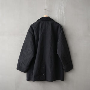 NYLON OX BAL COLLAR HALF COAT