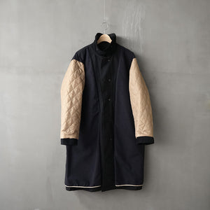 NYLON OX BAL COLLAR COAT – MANUAL ALPHABET ONLINE STORE