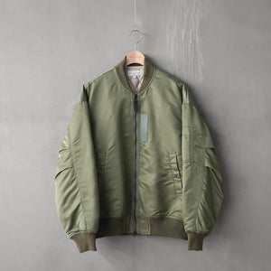 Noir MA-1 FLIGHT JACKET