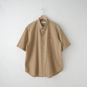 WASHER BROAD LOOSE FIT R/C S/S SHIRTS – MANUAL ALPHABET ONLINE STORE