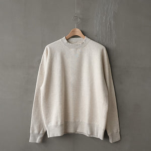 AZUMA BRUSHED SWEAT CREWNECK 25AW