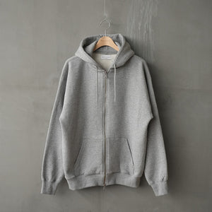 AZUMA BRUSHED SWEAT FULLZIP 25AW