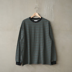MULTI BORDER WIDE LS TEE