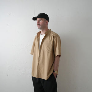WASHER BROAD LOOSE FIT B/C S/S SHIRTS – MANUAL ALPHABET ONLINE STORE