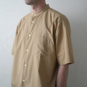 WASHER BROAD LOOSE FIT B/C S/S SHIRTS – MANUAL ALPHABET ONLINE STORE
