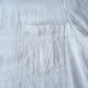 ORGANIC GAUZE OPEN COLLAR S/S SHT