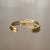 esperanto BRASS Icicle Bangle