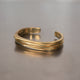 esperanto BRASS Four Strings Bangle