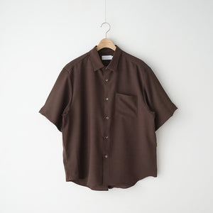 RELA×ION TWILL WIDE RC SS SHIRTS – MANUAL ALPHABET ONLINE STORE