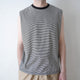 MINI BORDER NOSLEEVE TEE