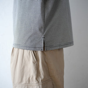 MINI BORDER NOSLEEVE TEE