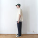 ORGANIC GAUZE OPEN COLLAR S/S SHT
