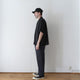 ORGANIC GAUZE OPEN COLLAR S/S SHT