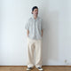 60LAWN STRIPE OPEN COLLAR S/S SHT