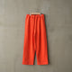 BRUSHED SWEAT TUCK WIDE PANT