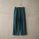 BRUSHED SWEAT TUCK WIDE PANT