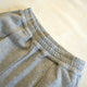 BRUSHED SWEAT TUCK WIDE PANT