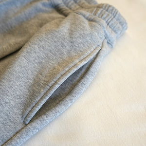 BRUSHED SWEAT TUCK WIDE PANT