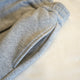 BRUSHED SWEAT TUCK WIDE PANT