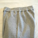 BRUSHED SWEAT TUCK WIDE PANT