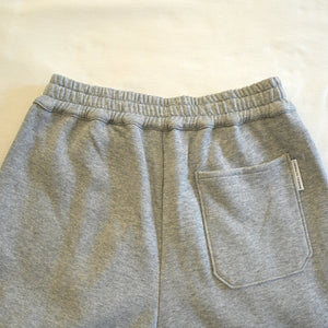 BRUSHED SWEAT TUCK WIDE PANT