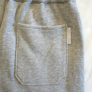 BRUSHED SWEAT TUCK WIDE PANT