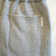 BRUSHED SWEAT TUCK WIDE PANT