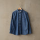 6oz DENIM BROAD ROUND COLOR SHIRT(FOR WOMEN)