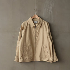 HIGH COUNT NYLON ZIP JACKET