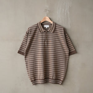 COMPACT TWIST BORDER KNIT POLO