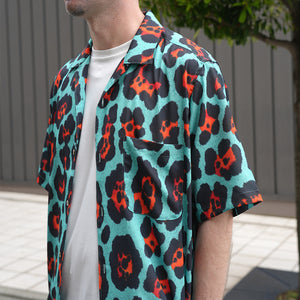 LEOPARD S/S OPEN COLLAR SHIRTS – MANUAL ALPHABET ONLINE STORE